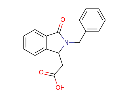 2,3-Dihydro-3-oxo-2-(phenylmethyl)-1H-isoindole-1-acetic Acid