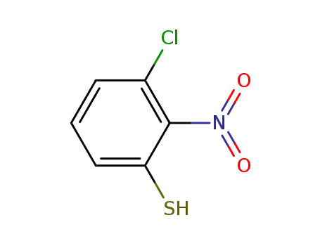 Molecular Structure of 351216-87-0 (3-chloro-2-nitrobenzenethiol)