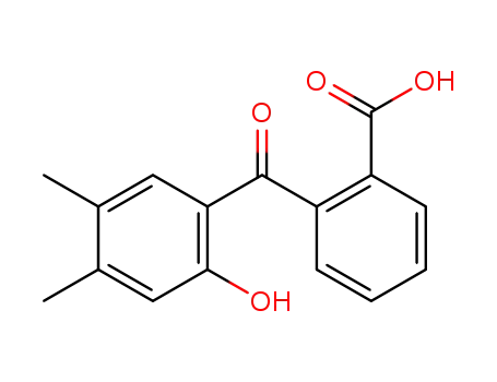 Benzoic acid, 2-(2-hydroxy-4,5-dimethylbenzoyl)-