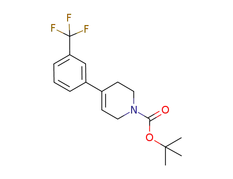 tert-butyl-4-(3-trifluoromethylphenyl)-5,6-dihydropyridine-1(2H)-carboxylate