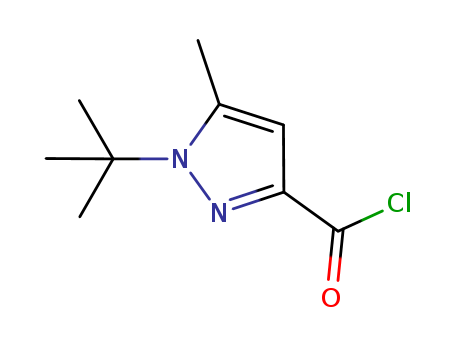 1-tert-Butyl-5-methyl-1H-pyrazole-3-carbonylchloride
