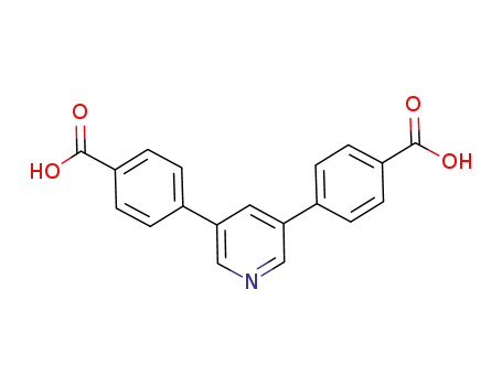 Molecular Structure of 171820-04-5 (4,6-Di(4-carboxyphenyl)pyrimidine)