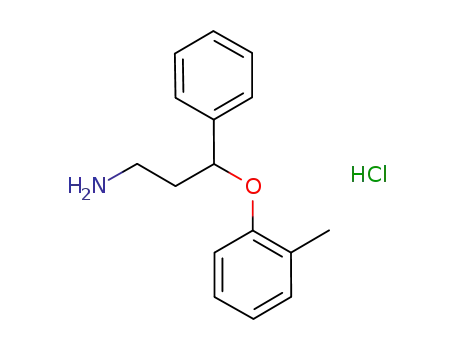 Molecular Structure of 881995-46-6 (DESMETHYL ATOMOXETINE HYDROCHLORIDE)