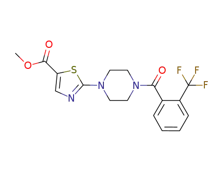 Methyl 2-(4-(2-(trifluoroMethyl)benzoyl)piperazin-1-yl)thiazole-5-carboxylate
