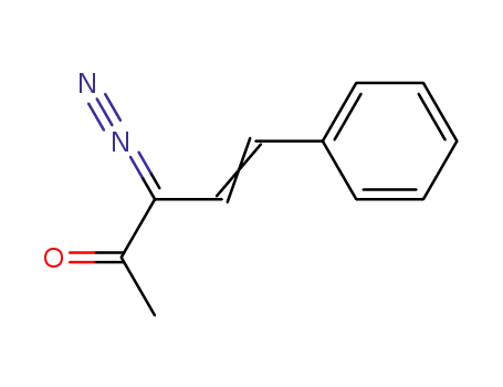 (E)-3-diazo-5-phenylpent-4-en-2-one