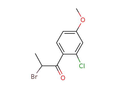 2-bromo-1-(2-chloro-4-methoxyphenyl)-1-propanone