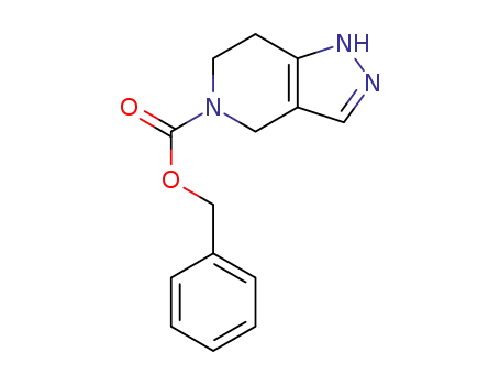 2,4,6,7-Tetrahydro-pyrazolo[4,3-c]pyridine-5-carboxylic acid benzyl ester