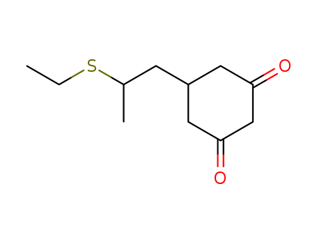 5-[2-(Ethylthio)propyl]-1,3-cyclohexanedione