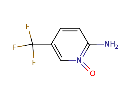 Molecular Structure of 923288-70-4 (2-Pyridinamine, 5-(trifluoromethyl)-, 1-oxide)