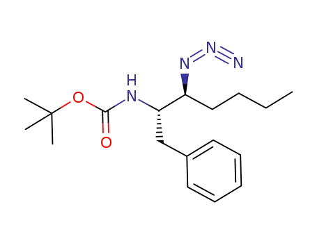 tert-butyl (1S,2S)-2-azido-1-benzylhexylcarbamate
