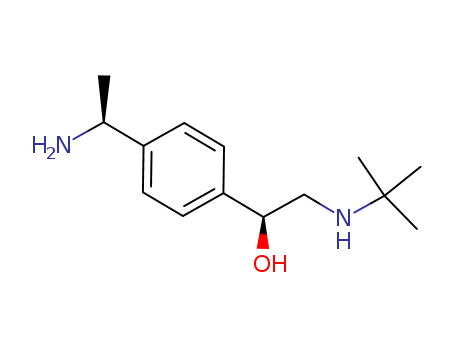 (1S)-1-[4-((1S)-1-Aminoethyl)phenyl]-2-(tert-butylamino)ethanol