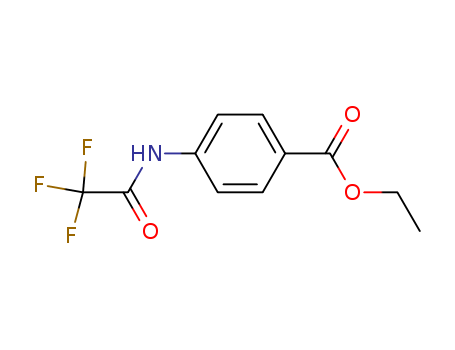 Benzoic acid,4-[(2,2,2-trifluoroacetyl)amino]-, ethyl ester cas  24568-14-7