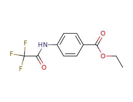 Molecular Structure of 24568-14-7 (ethyl 4-[(trifluoroacetyl)amino]benzoate)