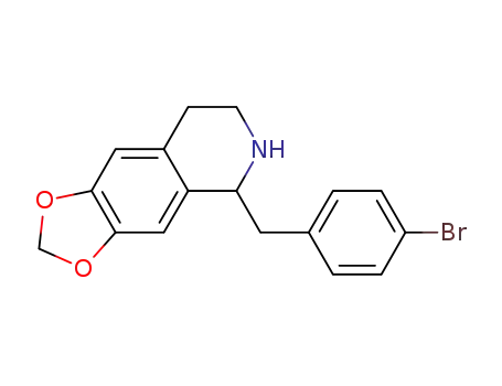 5-(4-bromobenzyl)-5,6,7,8-tetrahydro-[1,3]dioxolo[4,5-g]isoquinoline