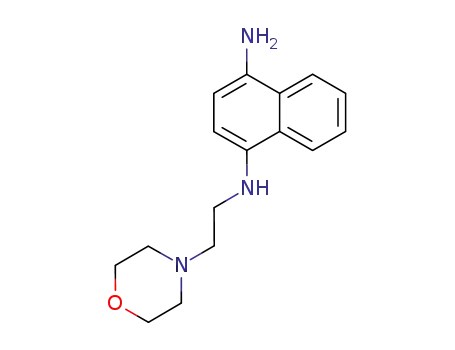1,4-Naphthalenediamine, N-[2-(4-morpholinyl)ethyl]-