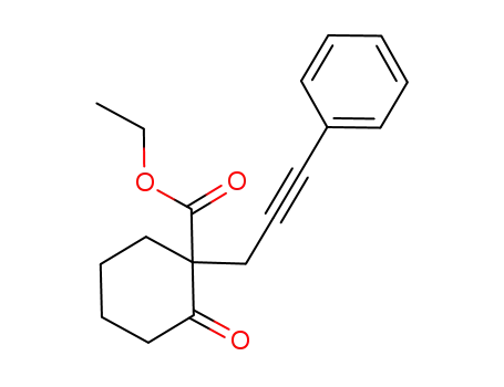 ethyl 2-oxo-1-(3-phenylprop-2-yn-1-yl)cyclohexanecarboxylate