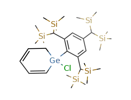 1-chloro-1-(2,4,6-tris[bis(trimethylsilyl)methyl]phenyl)-1-germacyclohexa-2,4-diene