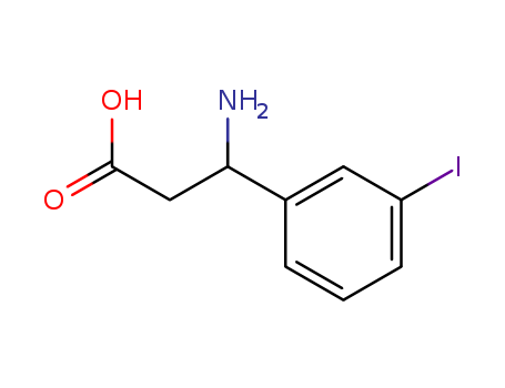 Benzenepropanoic acid, b-amino-3-iodo-