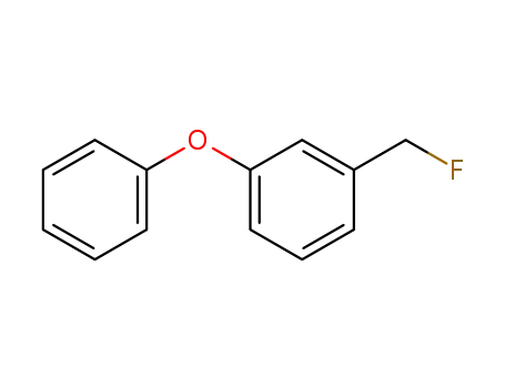 Molecular Structure of 72223-90-6 (m-phenoxy-benzyl fluoride)