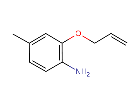 Benzenamine, 4-methyl-2-(2-propenyloxy)- (9CI)