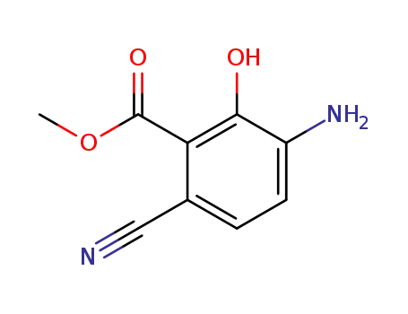 벤조산, 3-아미노-6-시아노-2-하이드록시-, 메틸 에스테르(9CI)