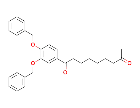 Molecular Structure of 95301-60-3 (1,8-Nonanedione, 1-[3,4-bis(phenylmethoxy)phenyl]-)