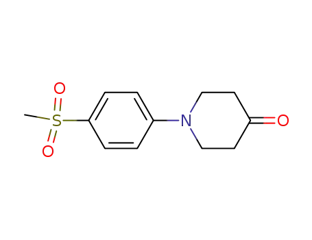 4-Piperidinone, 1-[4-(methylsulfonyl)phenyl]-