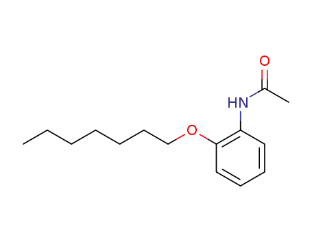 Molecular Structure of 55792-58-0 (Acetamide, N-[2-(heptyloxy)phenyl]-)