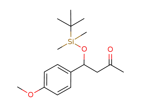 4-(tert-butyldimethylsilyloxy)-4-(4-methoxyphenyl)butan-2-one