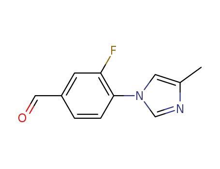 SAGECHEM/3-fluoro-4-(4-methyl-1H-imidazol-1-yl)benzaldehyde/SAGECHEM/Manufacturer in China