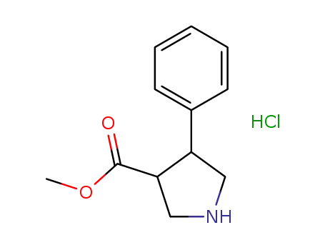 Methyl (+/-)-trans-4-phenylpyrrolidine-3-carboxylate hydrochloride