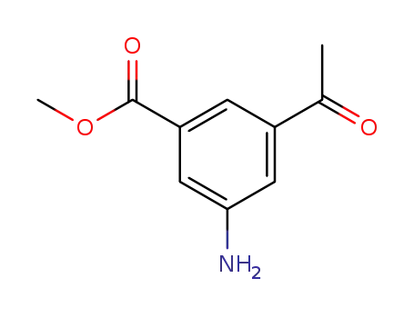 Benzoic acid, 3-acetyl-5-amino-, methyl ester (9CI)
