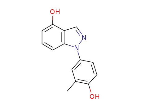 1-(4-hydroxy-3-methylphenyl)-1H-indazol-4-ol