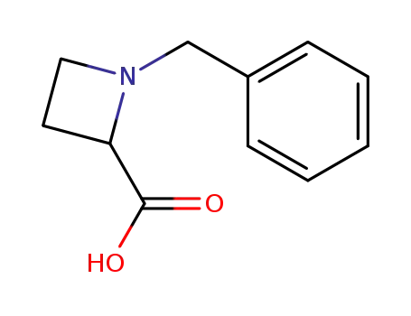 Molecular Structure of 18085-40-0 (1-BENZYL-AZETIDINE-2-CARBOXYLIC ACID)