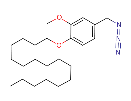 4-hexadecyloxy-3-methoxybenzyl azide