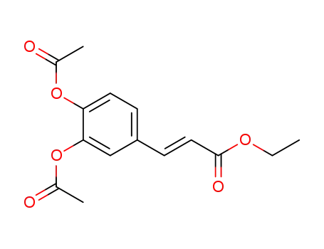 ethyl 3,4-diacetoxycinnamate