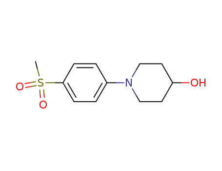 1-(4-(Methylsulfonyl)phenyl)piperidin-4-ol