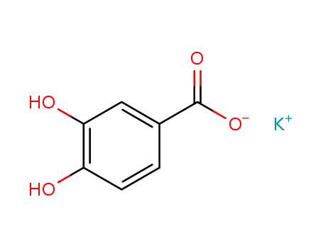 Benzoic acid,3,4-dihydroxy-, potassium salt (1:1)