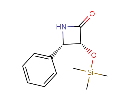(3R,4S)-4-phenyl-3-trimethylsilyloxy-azetidin-2-one
