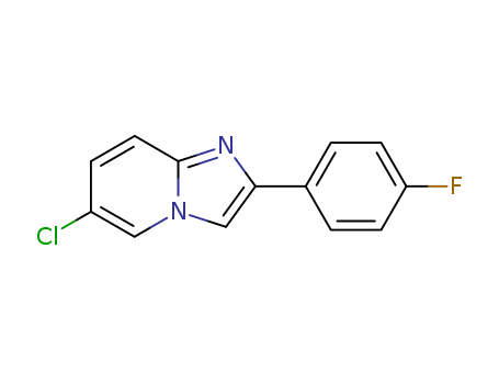 6-CHLORO-2-(4-FLUOROPHENYL)IMIDAZO[1,2-A]PYRIDINE