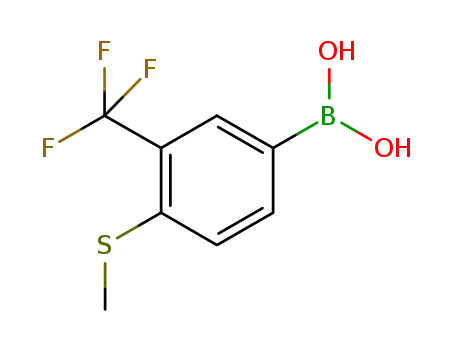 4-메틸티오-3-(트리플루오로메틸)페닐보론산