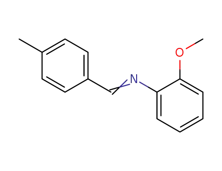 (2-Methoxy-phenyl)-[1-p-tolyl-meth-(E)-ylidene]-amine