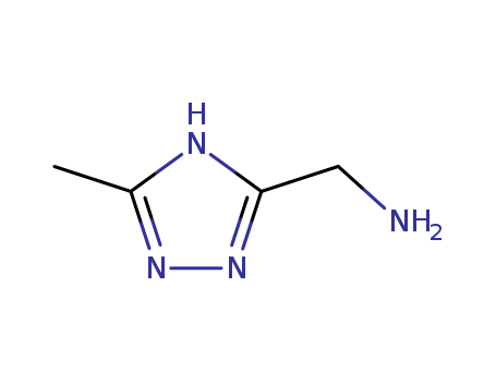1-(5-methyl-4H-1,2,4-triazol-3-yl)methanamine(SALTDATA: 2.1HCl 0.08NaHCO3)