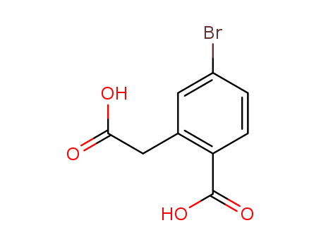 4-bromo-2-(carboxymethyl)benzoicacid