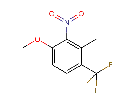1-methoxy-3-methyl-2-nitro-4-(trifluoromethyl)benzene