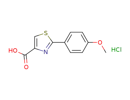 2-(4-methoxy-phenyl)-thiazole-4-carboxylic acid hydrochloride