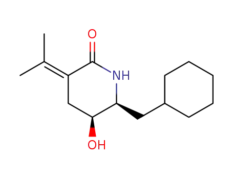 (5S,6S)-6-Cyclohexylmethyl-3-isopropylidene-5-hydroxypiperidine-2-one
