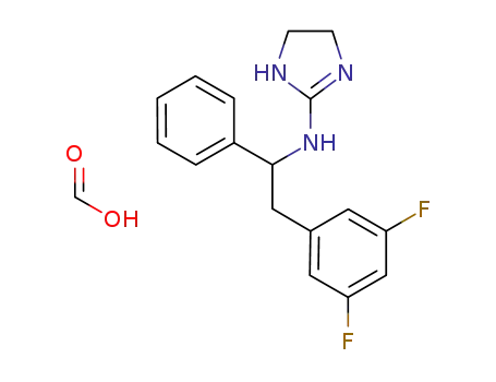 N-[2-(3,5-difluorophenyl)-1-phenylethyl]-4,5-dihydro-1H-imidazol-2-amine formate