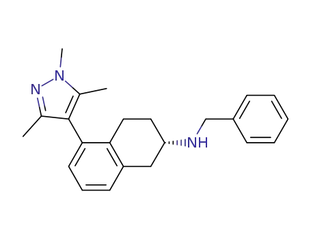 (2S)-benzyl-[5-(1,3,5-trimethyl-1H-pyrazol-4-yl)-1,2,3,4-tetrahydro-naphthalen-2-yl]-amine