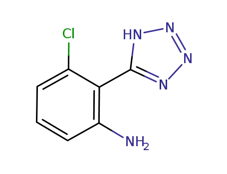3-chloro-2-(2H-tetrazol-5-yl)-phenylamine